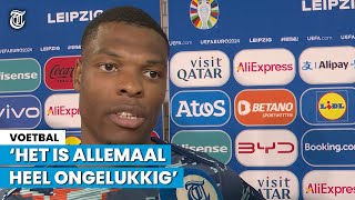 Denzel Dumfries reageert Heel discutabel [upl. by Missak]