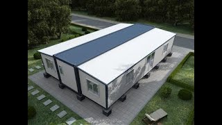 40ft foldable expandable container home with two bedrooms [upl. by Theodor]