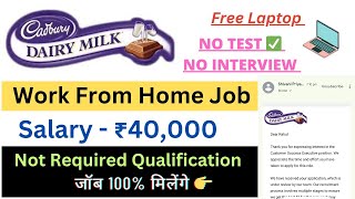 work from home indiaDairy milk easy work from home jobs for students easy job online work at home [upl. by Sira]