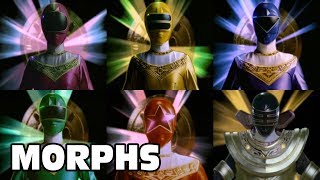 Zeo  All Ranger Morphs  Power Rangers Official [upl. by Leirbag714]