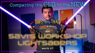 Old Vs New  Is Building A Lightsaber Worth It Savis Workshop Lightsaber Review [upl. by Niwhsa]