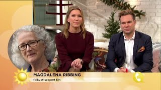 Hur ska man hälsa under mellandagarna  Nyhetsmorgon TV4 [upl. by Annaiv599]