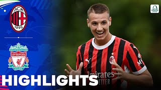 Milan vs Liverpool  Highlights  UEFA Youth League 17092024 [upl. by Corotto]