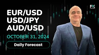 EURUSD USDJPY AUDUSD Price Forecast Today Euro Yen Dollar Technical Analysis October 31 [upl. by Merari952]