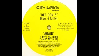 Def Con 5 • Again Hard Mix 1990 [upl. by Nosremaj]