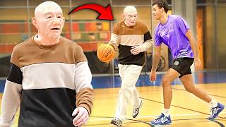 Grandpa Plays Basketball At The Gym [upl. by Ehtiaf803]