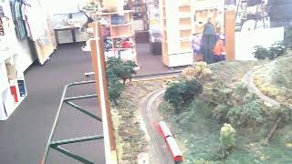 The Spiral model Railway Setup at i site Taumarunui  2112024 [upl. by Aniloj]