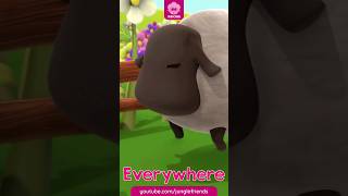 Mary Had a Little Lamb  Short  Super Simple Song  Jungle Friends Nursery Rhymes [upl. by Sukhum]