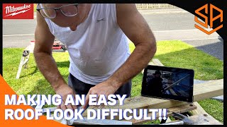 HOW TO MAKE AN EASY ROOF LOOK VERY DIFFICULT FEATURING SKILLBUILDER AND DAN [upl. by Mendie]