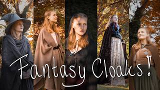 I Made A Bunch of Fantasy Cloaks in 3 days  Easy DIY Sewing [upl. by Dina775]