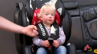 Cosatto Six Points Of Safety  Fitting your car seat correctly [upl. by Anehta559]