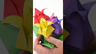 Origami Tulips💐 📄 [upl. by Adnertal116]