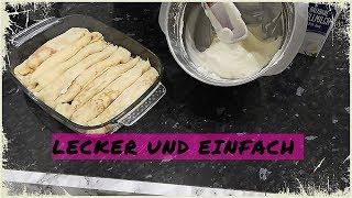 Topfenpalatschinken überbacken  LEICHT und LECKER  REZEPT 🍰😍 [upl. by Elwood]