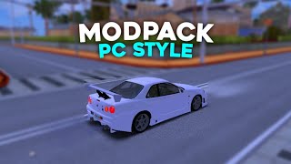 SHARE  MODPACK STYLE PC COCOK BUAT RP AN  SUPPORT SAMP   TERBARU 2024 [upl. by Pachston]