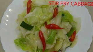 Ginisang Repolyo l Taiwanese Recipe l Quick and Easy l Healthy Food [upl. by Elery]