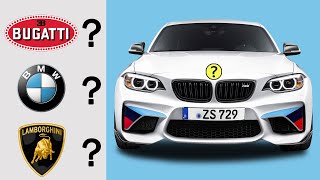 Guess The Car Brand By Car  Logo Quiz  Porsche FERRARI  BMW  Lamborghini Bugatti  TESLA [upl. by Michaella]