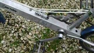 Taking a Bickerton portable folding bike for a spin [upl. by Xella]