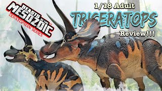 2021 Beasts of the Mesozoic Ceratopsion Series 118 Adult Triceratops Review Its HUGE [upl. by Can518]