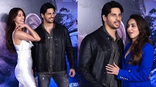 Kiara Advani Sidharth Malhotra amp Disha Patani Visuals  Yodha Movie Special Screening [upl. by Salaidh]