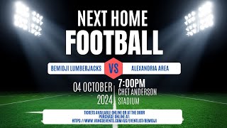 BHS Football vs Alexandria 04 Oct 24 [upl. by Sutelc]