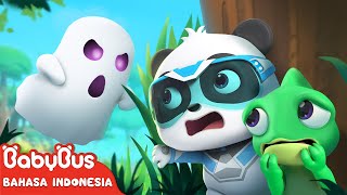 Tolong Itu Hantu  Super Panda  Tim Penyelamat Super  Kartun Anak  BabyBus Bahasa Indonesia [upl. by Mauceri]