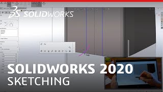 Whats New in SOLIDWORKS 2020  Sketching [upl. by Digirb753]