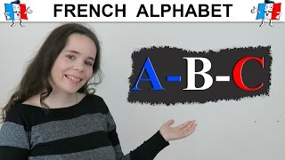 FRENCH ALPHABET PRONUNCIATION  FRENCH ABC  Lalphabet en français [upl. by Bascio]