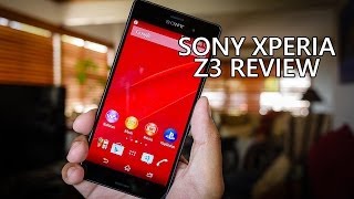 Sony Xperia Z3 Review [upl. by Ezirtaeb]