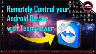 How to Connect TeamViewer QuickSupport to Mobile Devices 2017 [upl. by Renate687]