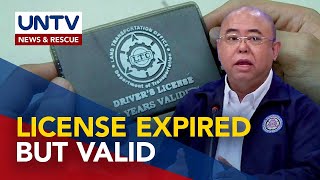 LTO to impose automatic driver’s license validity extension due to card shortage [upl. by Metzger]