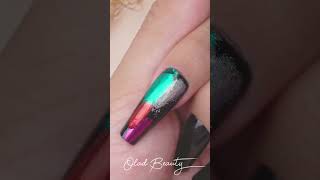 Winter Nail Tutorial nailpolish nailart nails oladbeauty [upl. by Ravahs]