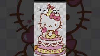 Happy birthday hello kitty 🐱 [upl. by Clere]