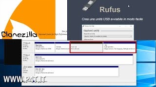 Come creare una chiavetta bootable per clonare la partizione con Clonezilla [upl. by Nachison]
