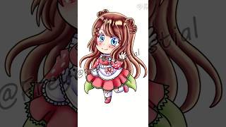 Vtuber Chibi Emirichu emirichu chibi art shortvideo shorts short shortsvideo drawing [upl. by Alexa]