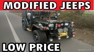 MODIFIED JEEPS  OPEN MODIFIED JEEPS [upl. by Idnod]