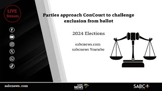 Three political parties challenge IEC in ConCourt for 2024 election eligibility [upl. by Caddric]