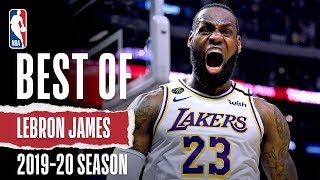 Best Of LeBron James  201920 NBA Season [upl. by Ahsinelg835]