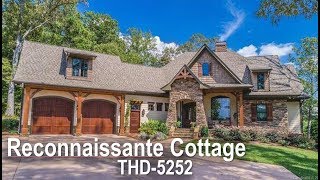 Tour of Spacious Craftsman Cottage House Plan  THD5252 [upl. by Selig]