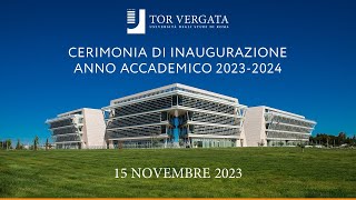 Cerimonia di inaugurazione dellAnno Accademico 20232024 [upl. by Casavant]