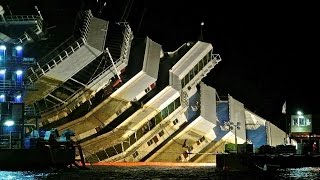 Salvaging of the COSTA CONCORDIA by Titan Salvage [upl. by Seuqramed]