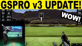 GSPro v3 Golf Simulator Software Update FULL Review New Range Features amp More [upl. by Borgeson360]