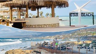 Hersonissos Crete Starbeach Kreta Greece 2024 walking tour 4k [upl. by Chiles95]