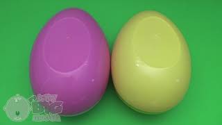 Learn Colours with Surprise Nesting Eggs Opening Surprise Eggs with Kinder Egg Inside Lesson 45 [upl. by Spancake]