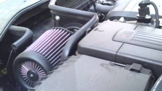 KampN Typhoon cold air intake sound on VW CC 20T [upl. by Anevad]