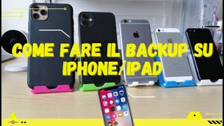 Come Fare il Backup su iPhoneiPad ll Come CreareSalvare un backup del tuo iPhone sul tuo PCMac [upl. by Ydnes]