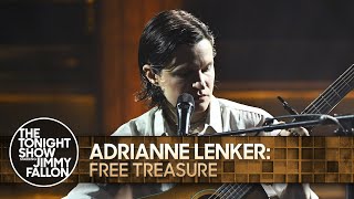 Adrianne Lenker Free Treasure  The Tonight Show Starring Jimmy Fallon [upl. by Mavilia]