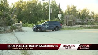 Authorities investigating after Kansas City firefighters discover body in Missouri River [upl. by Mittel]