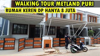 DP Hanya 8 Juta  Walking Tour Metland Puri Jakarta [upl. by Merrili]