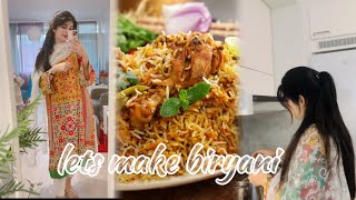 lets make biryaniiiiiiii😍♥️ iftar meetup  kinza atti vlogs [upl. by Nilerual807]