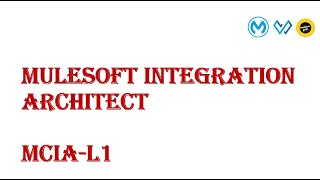 MULESOFT INTEGRATION ARCHITECT SESSION 03 [upl. by Htyderem]